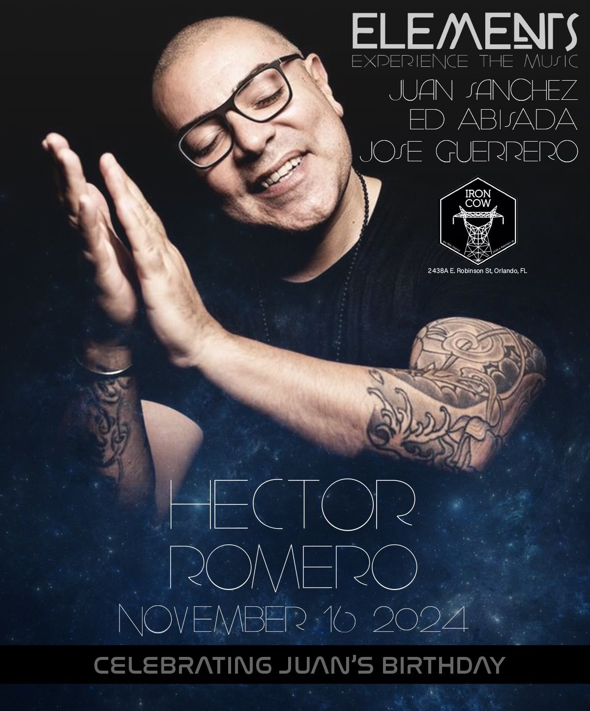 Elements presents Hector Romero 