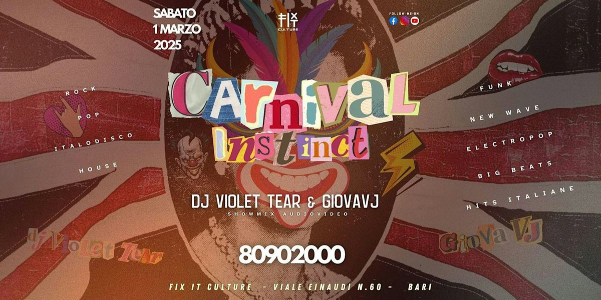 Carnival Instinct - Il Carnevale Vintage a Fix it