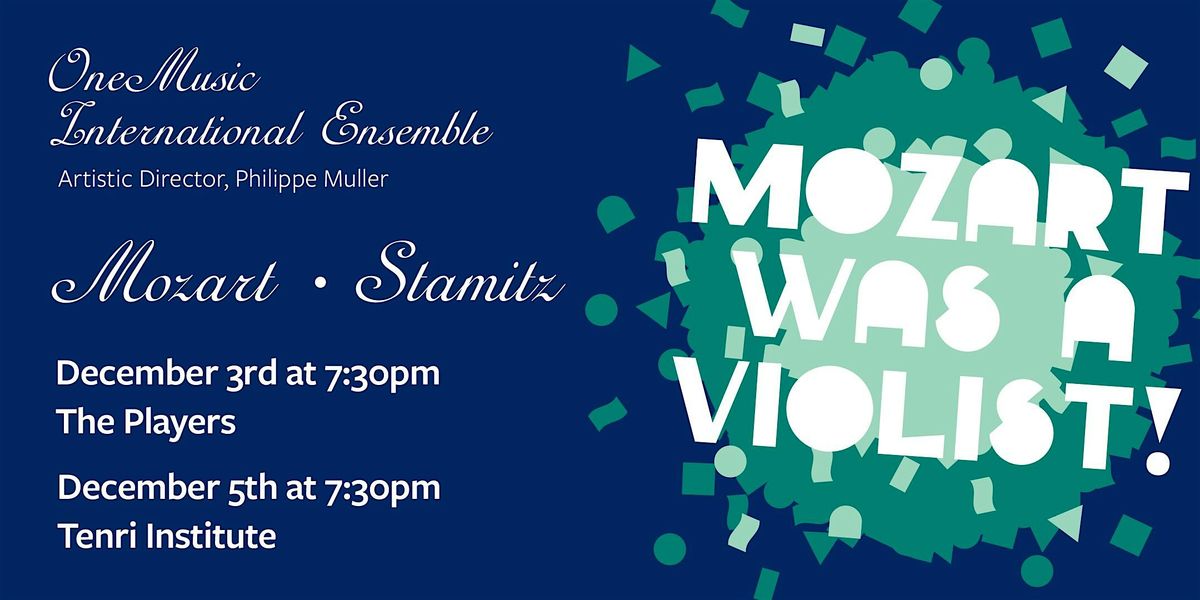 Mozart was a Violist!