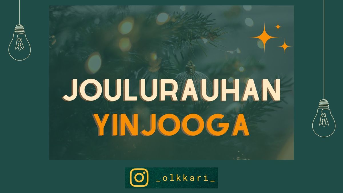 Joulurauhan Yinjooga