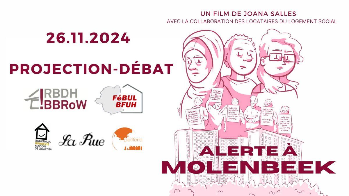 Projection-D\u00e9bat "Alerte \u00e0 Molenbeek"