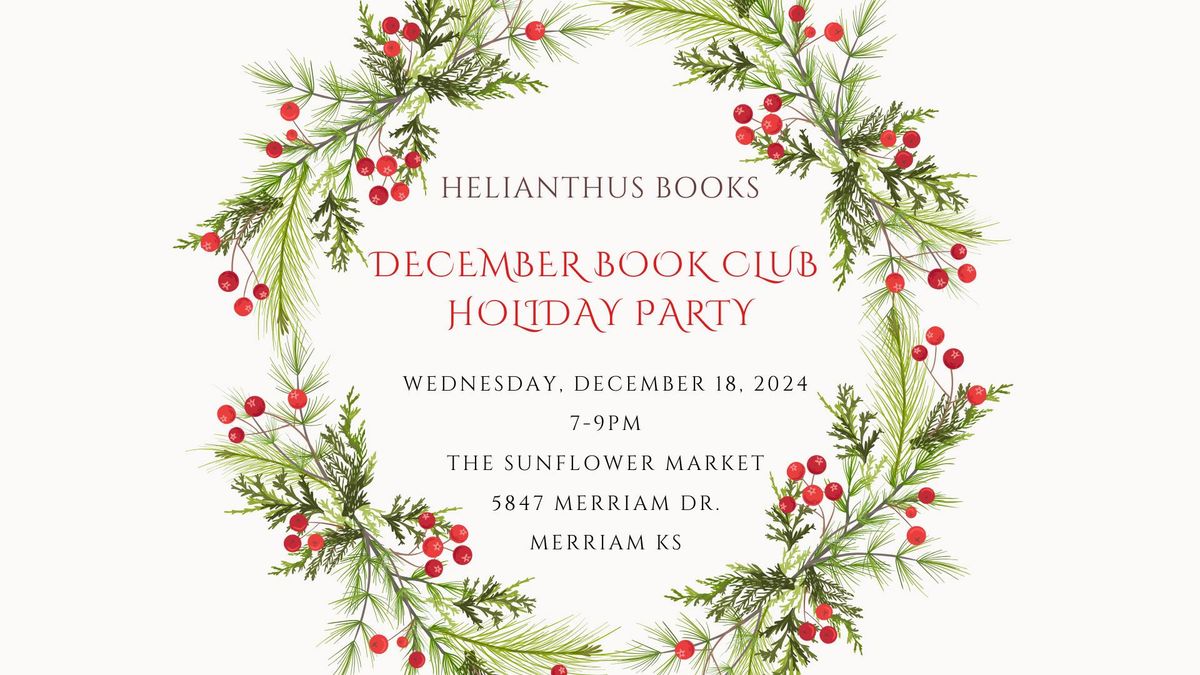 December Book Club Holiday Party