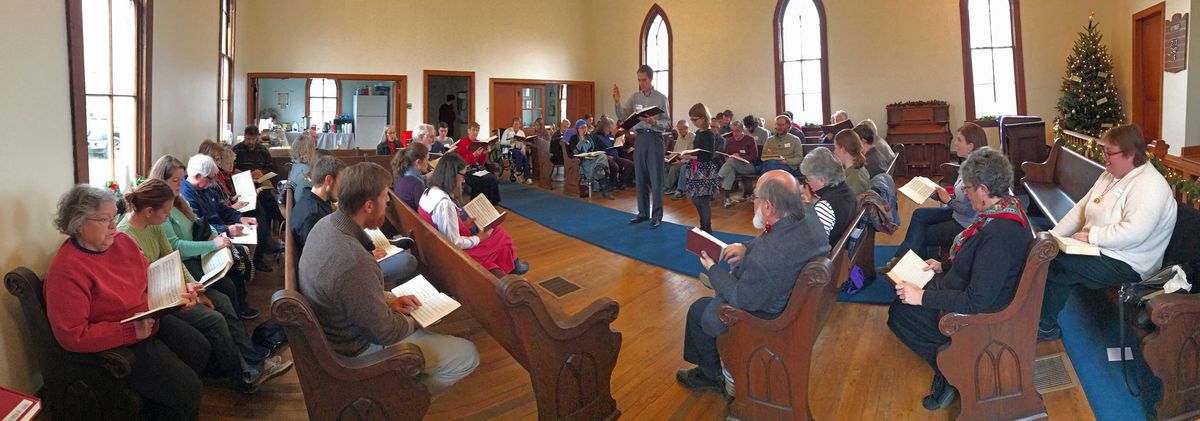 The Christmas Sing at Mount Zion Church, Mercer County, KY 