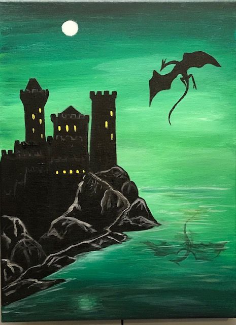 PAINT NIGHT "DRAGON CASTLE"