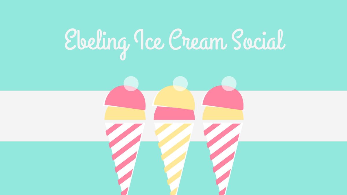 Ebeling Ice Cream Social