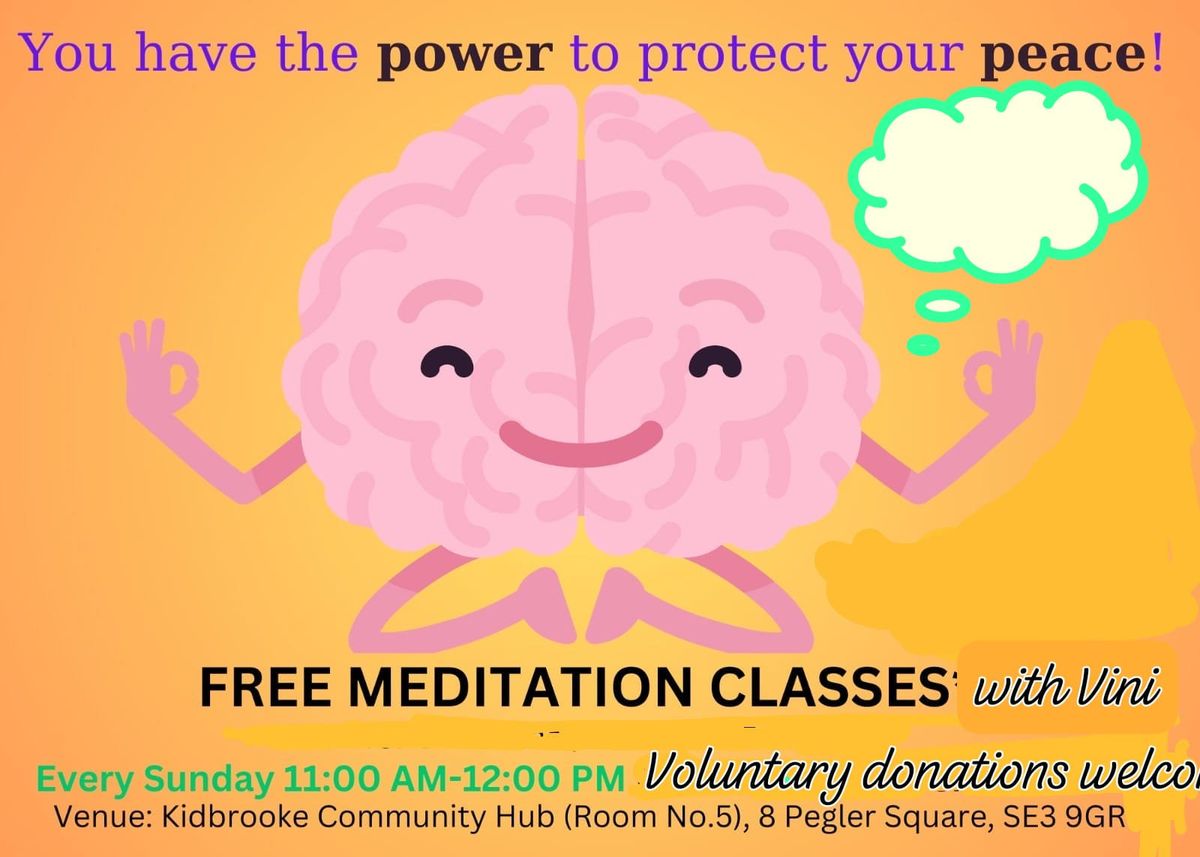 Meditation Classes with Vini