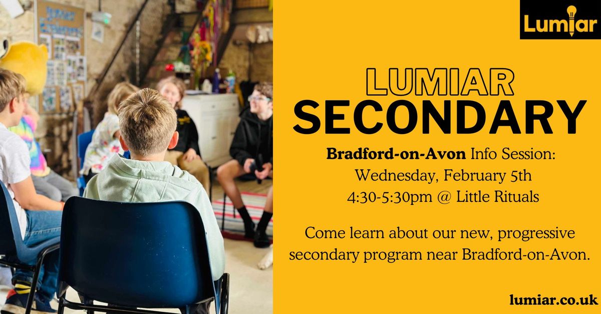 Info Session: Lumiar Secondary