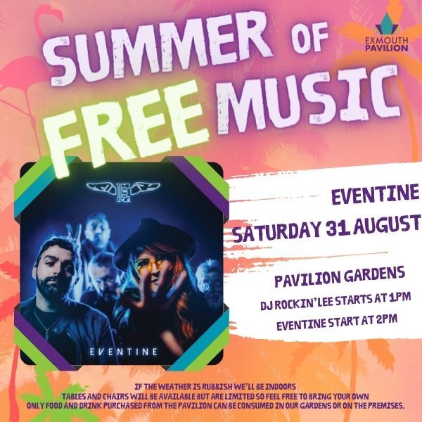 EVENTINE - Exmouth Pavilion Summer of Free Music in the Gardens