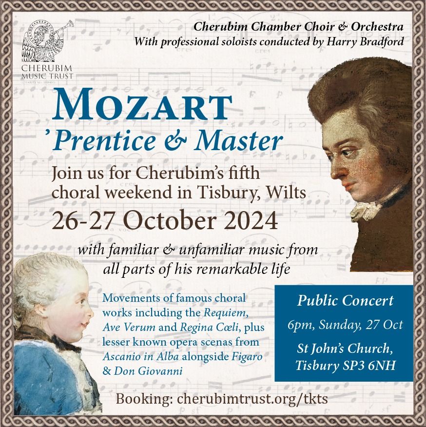 Mozart Weekend - Cherubim\u2019s Fifth Choral Weekend