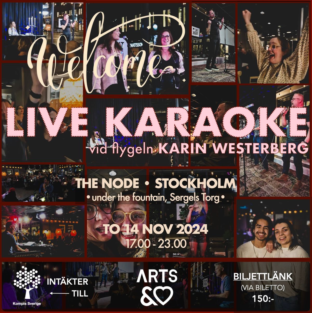 LIVE KARAOKE- Arts & Hearts