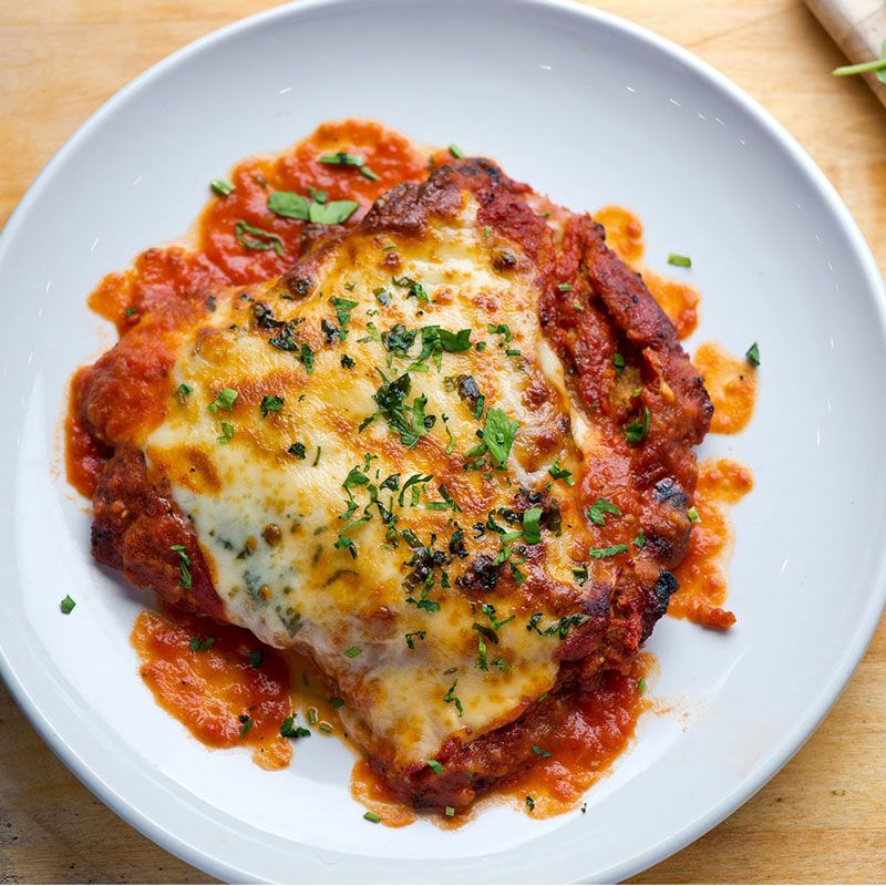 Making Chicken Parmigiana with Handmade Pasta