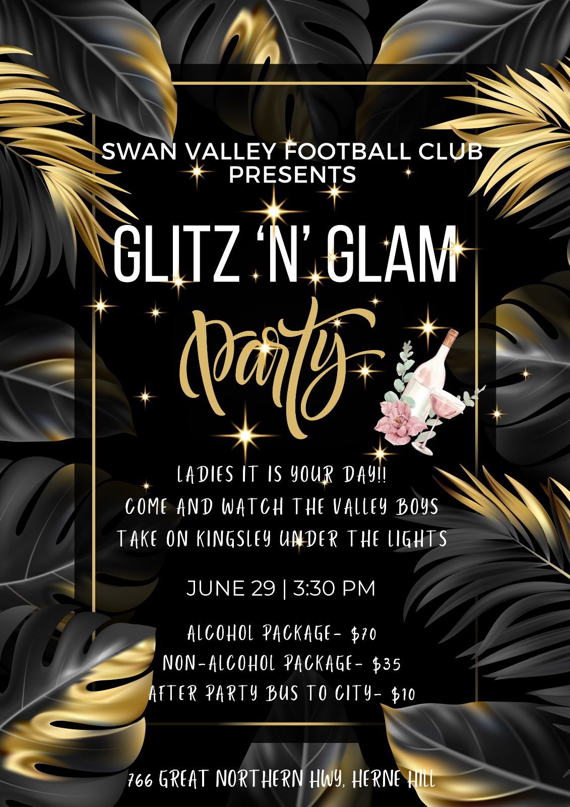 Glitz n Glam - Swan Valley Ladies Day