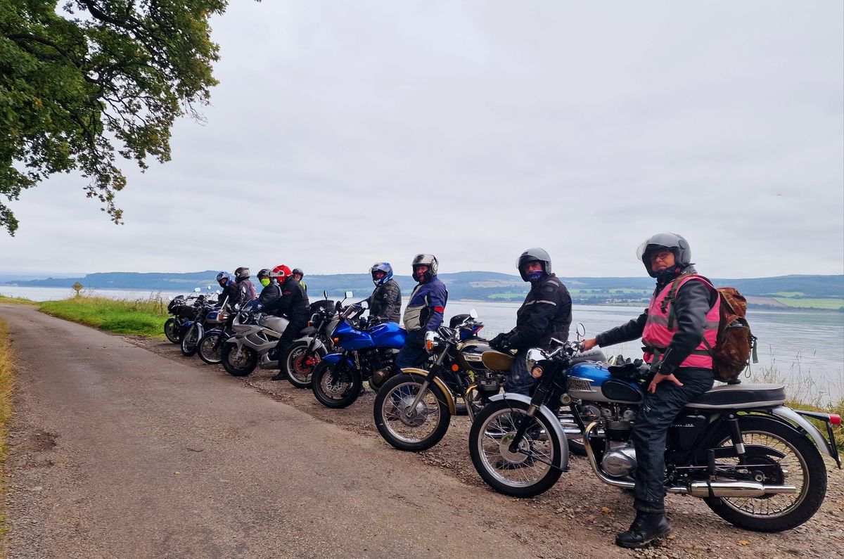 1000 for 1030 Club run Nairn Harbour to East Coast or North via a Tour of various back roads.