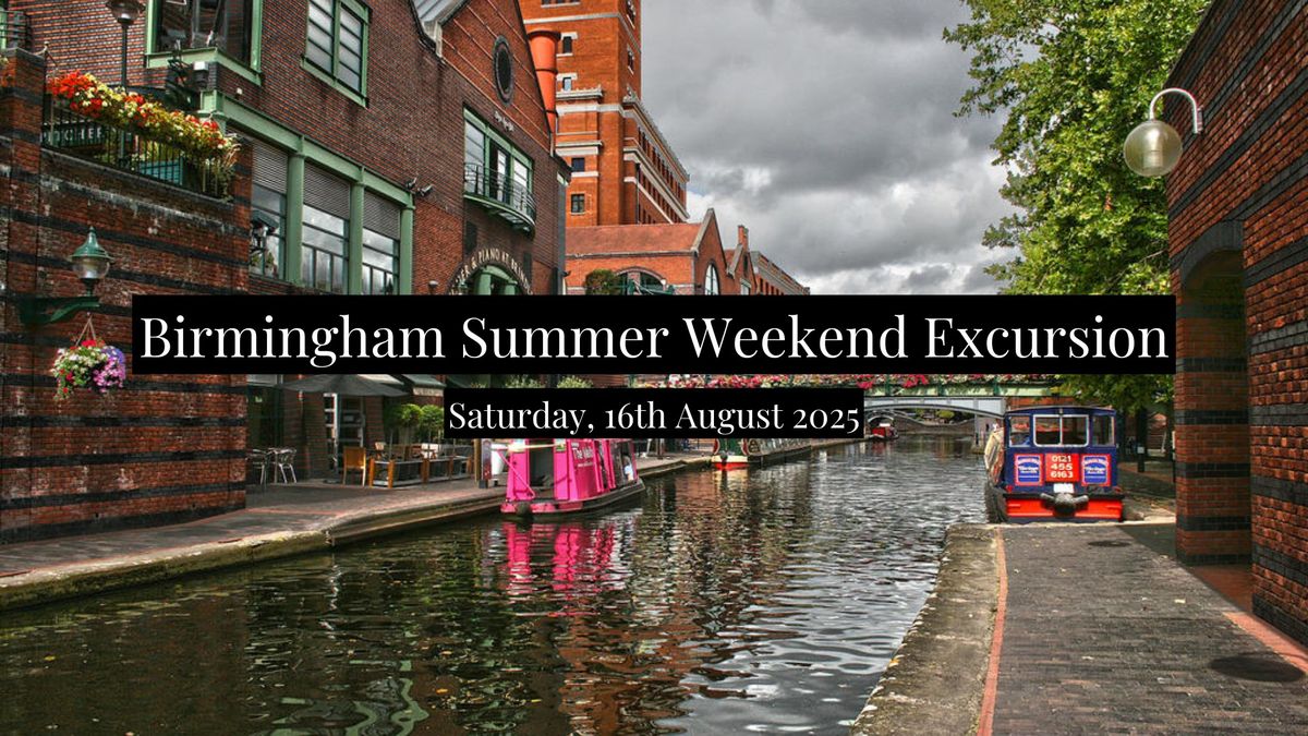 Birmingham Full Day City Tour & Evening Pub Crawl (from Birmingham)