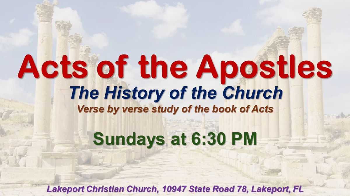 Acts of the Apostles