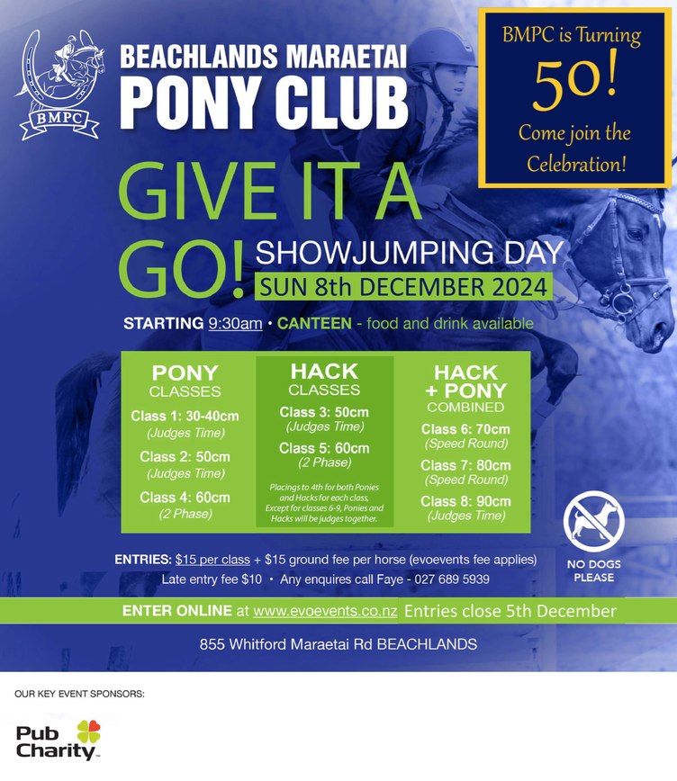 BMPC's 50th Anniversary Show Jumping Day