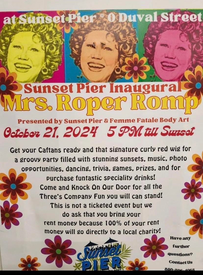 Sunset Pier, Key West FL  Roper Romp