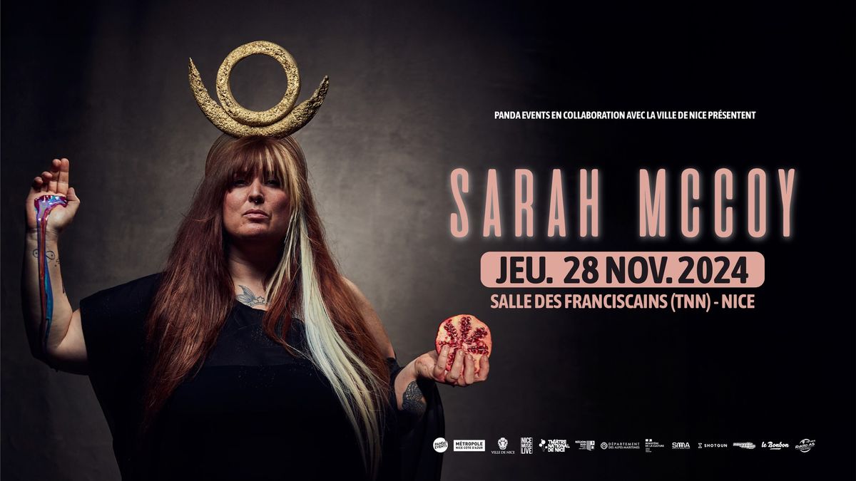 Sarah MacCoy \/\/ Jeu. 28 Novembre \/\/ Salle des Franciscains