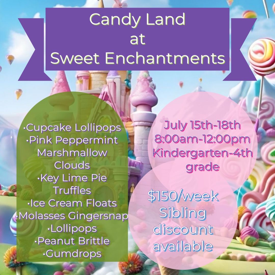 Candy Land Baking Camp
