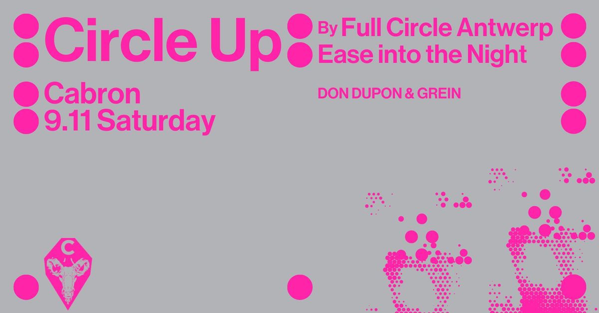 FULL CIRCLE PRE PARTY W\/ WHEREISJOEY, JET GILLETTE & DON DUPON B2B GREIN