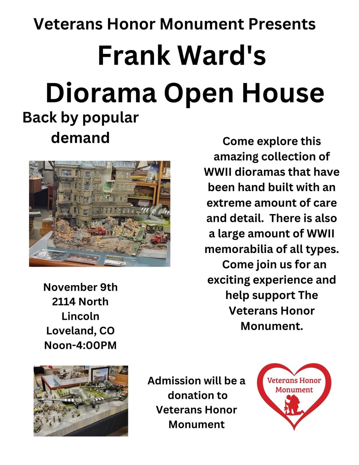 Frank Ward's Diorama Open House