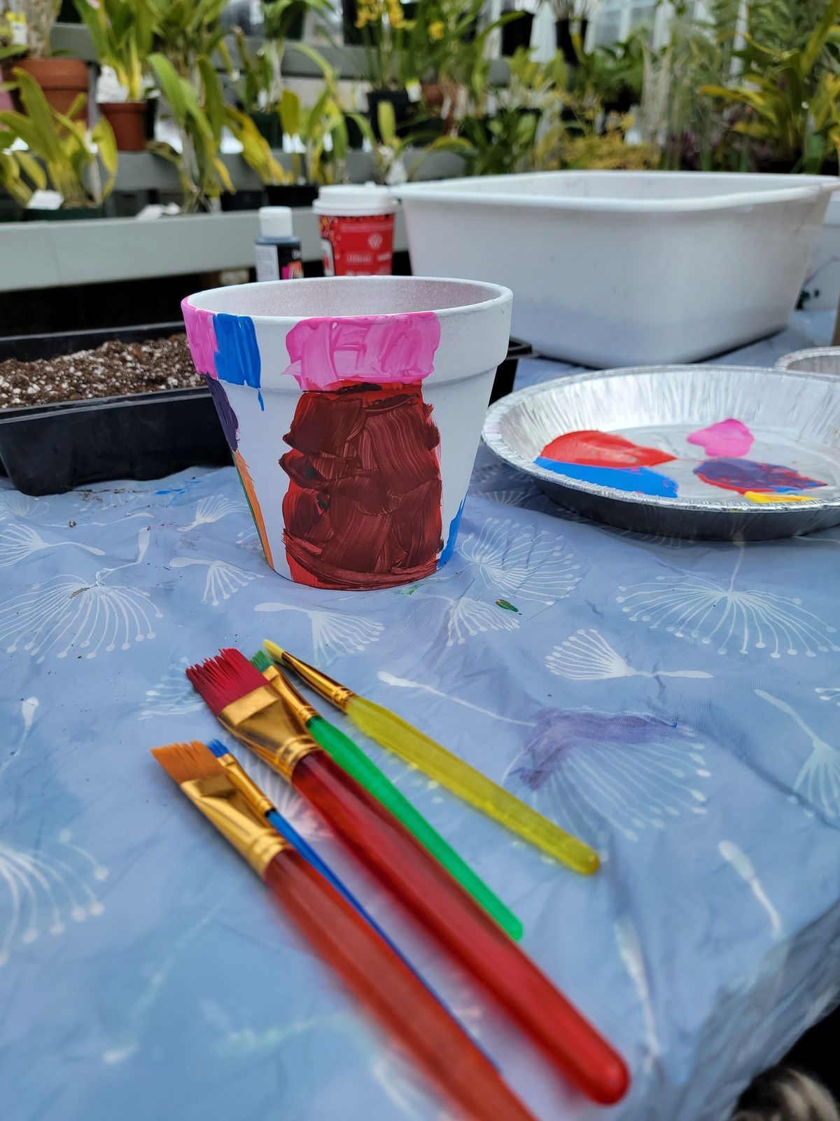 Kid's Paint a Pot Workshop