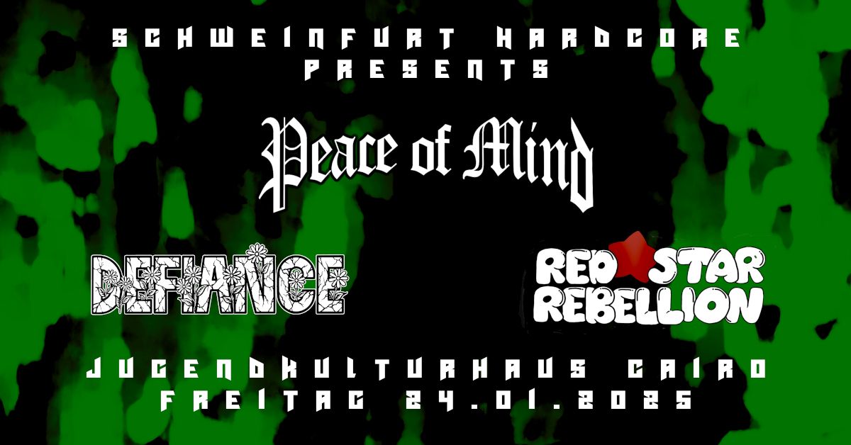 PEACE OF MIND \/\/ DEFIANCE \/\/ RED STAR REBELLION