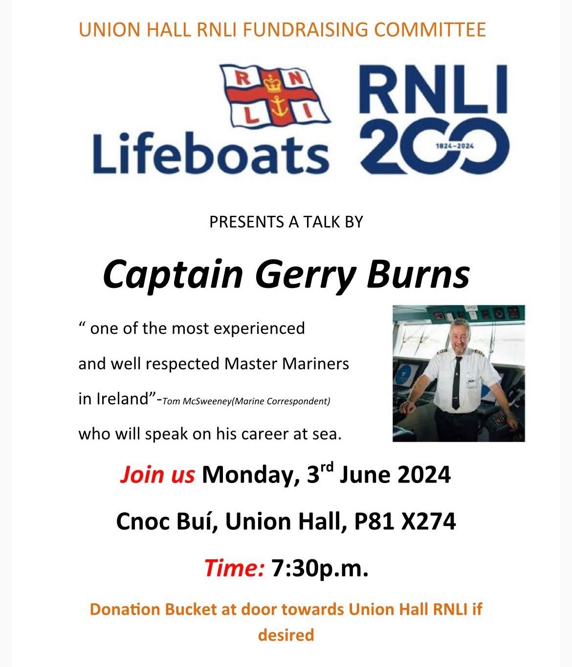 Captain Gerry Burns 