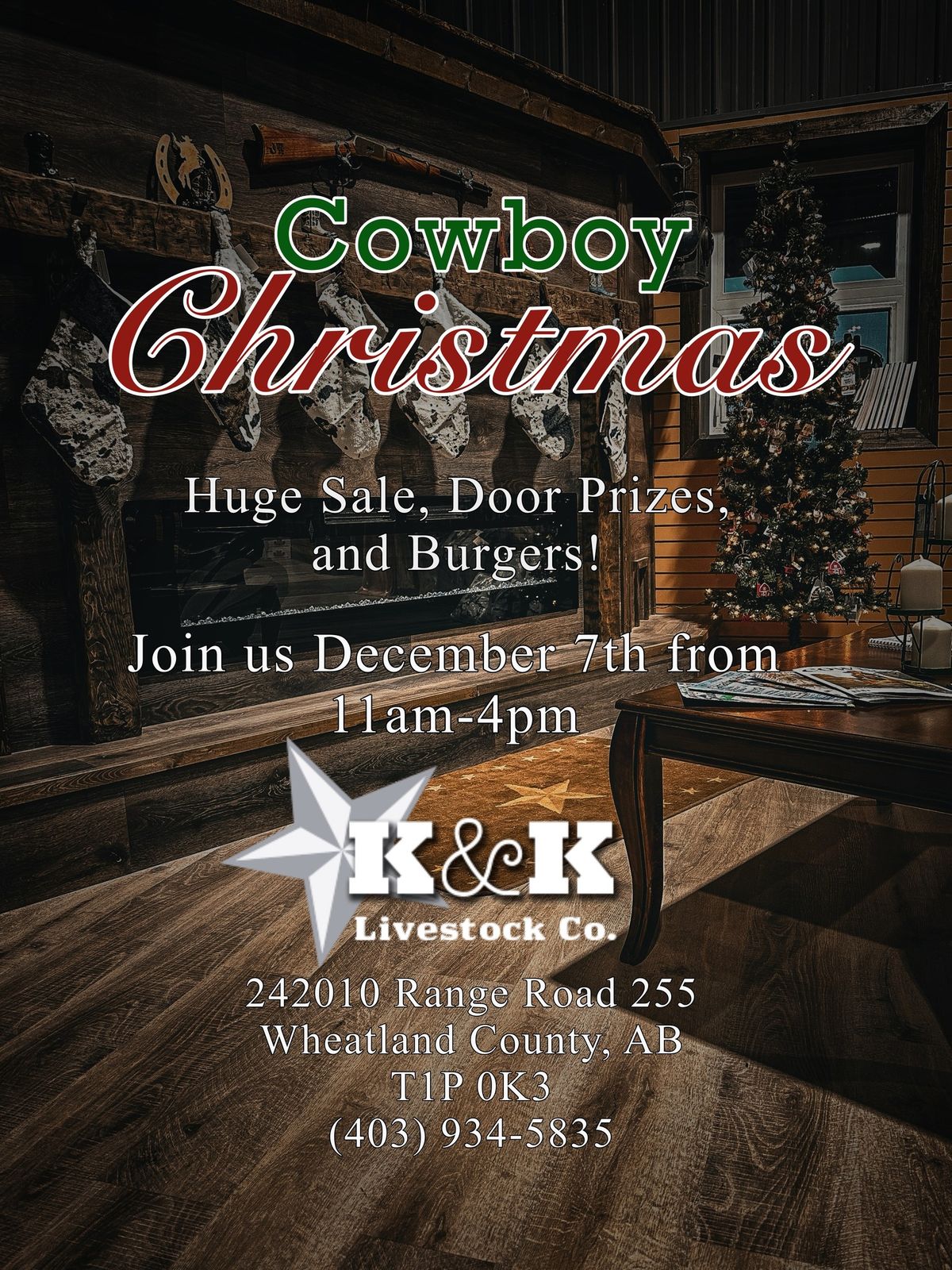 Cowboy Christmas with K&K