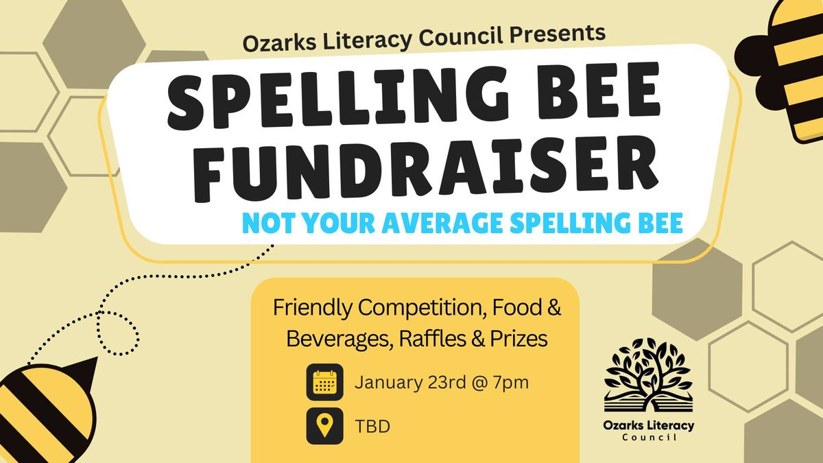 OLC PRESENTS: Spelling Bee Fundraiser "Not Your Average Spelling Bee"