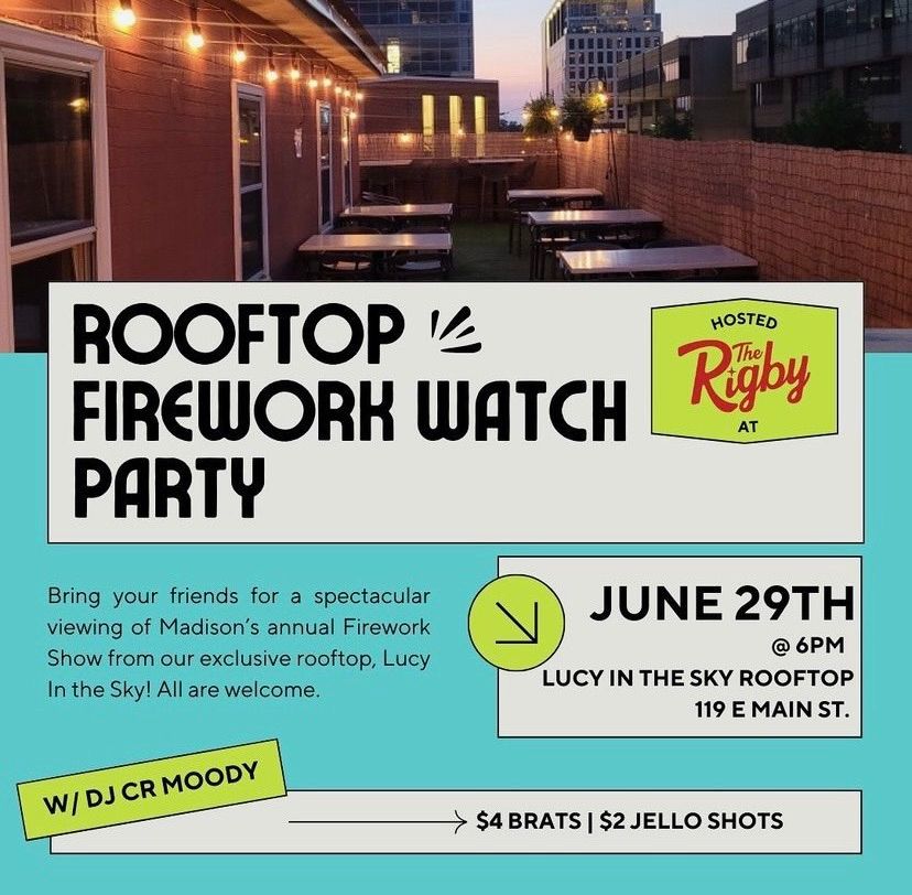 Rooftop Firework Watch Party