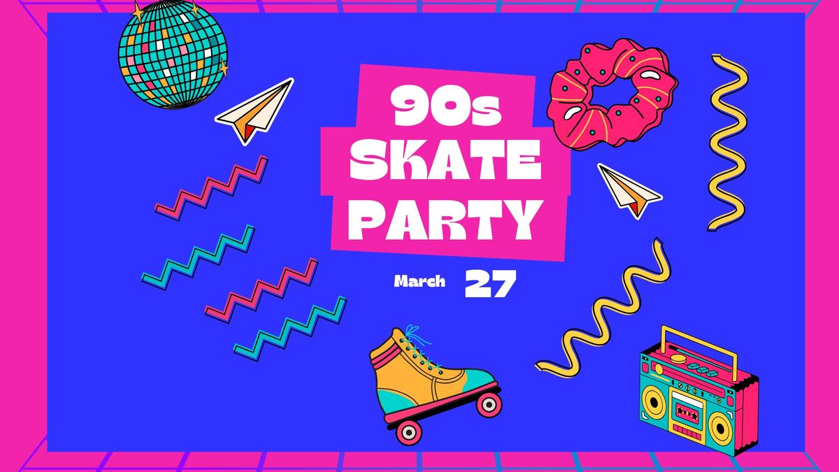 Pure 90s Roller Skate Party!