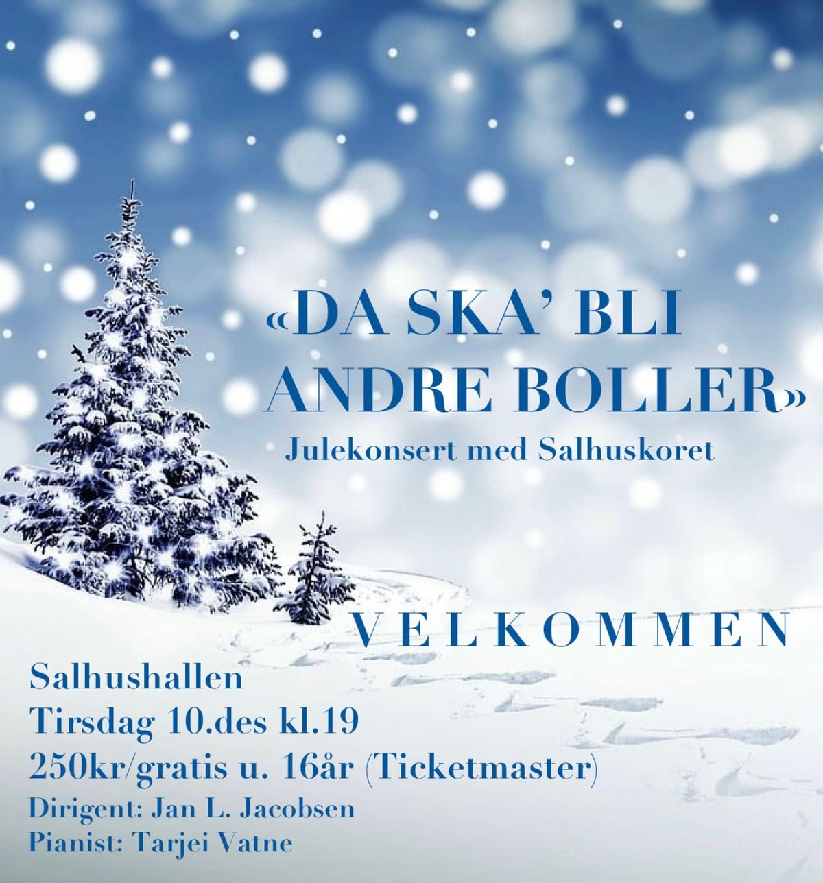 Da ska' bli andre boller- en julekonsert med Salhuskoret\u2728\ufe0f\ud83c\udfb6