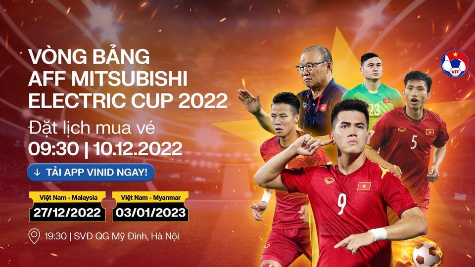 AFF CUP 2022 | VI\u1ec6T NAM v MYANMAR
