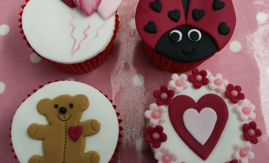 Parent & Child Valentine Cupcakes