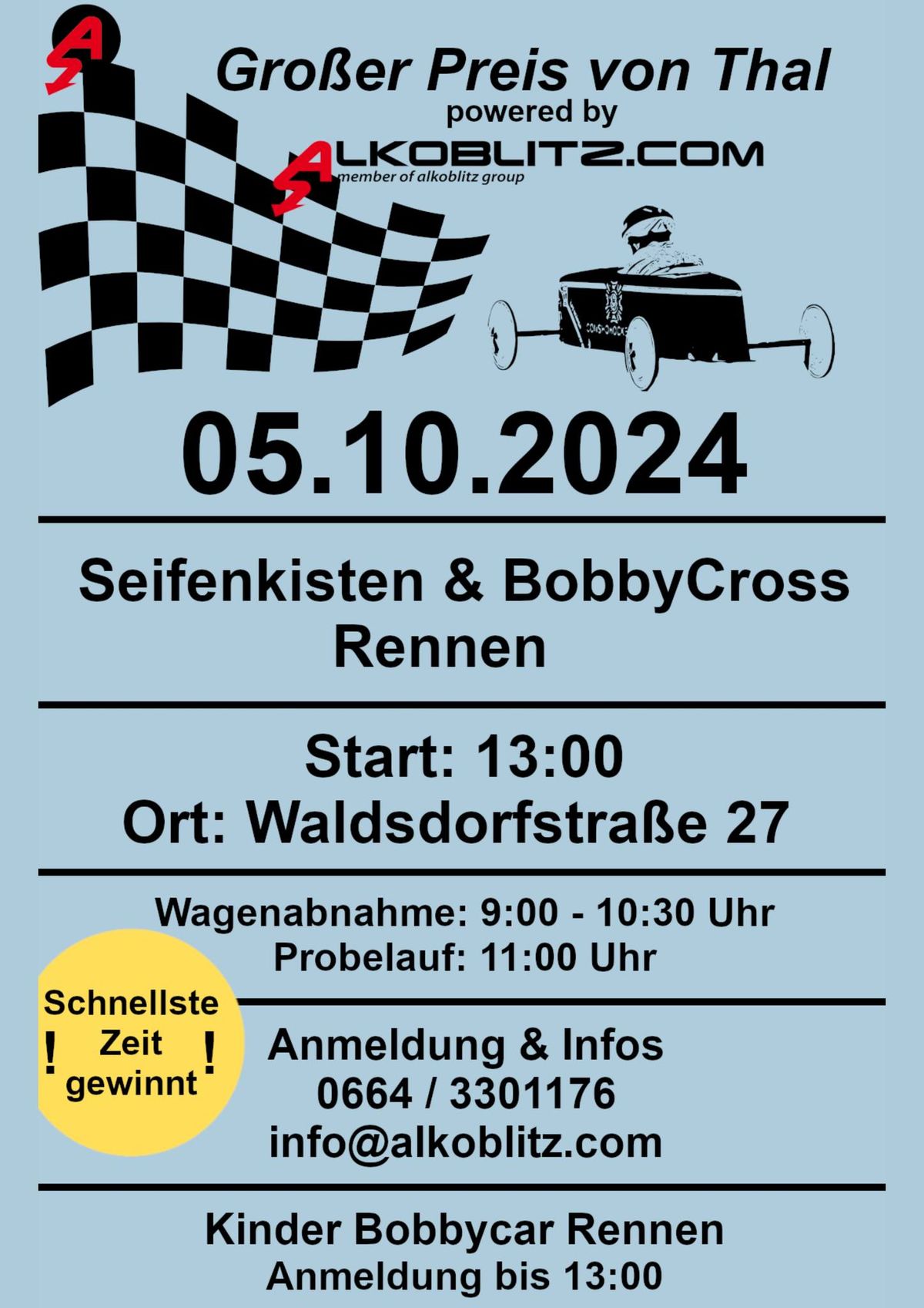 Seifenkisten & BobbyCross Rennen