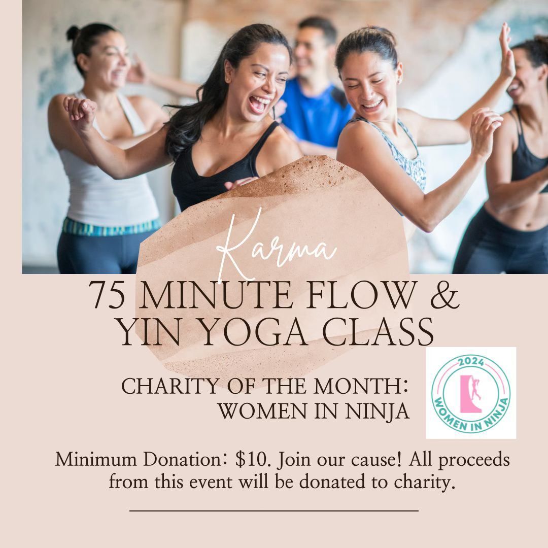 Karma 75 Minute Flow & Yin Yoga Class