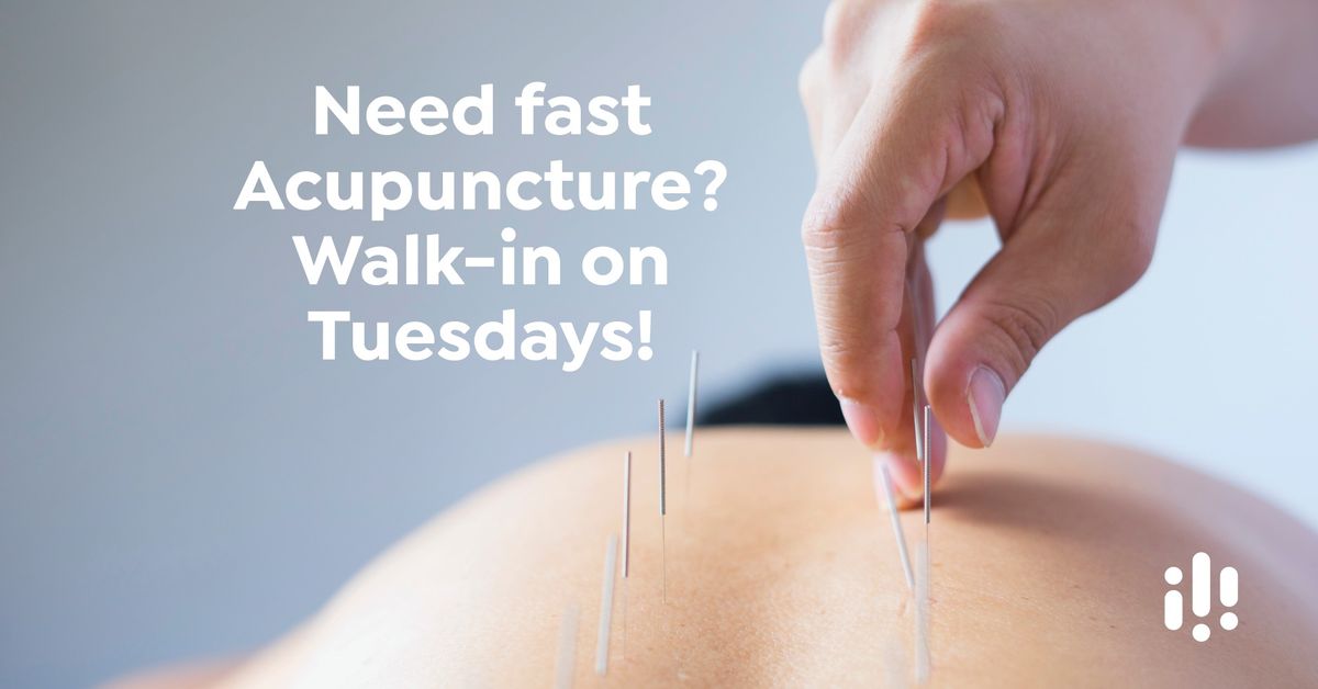 Walk-In Acupuncture Tuesdays