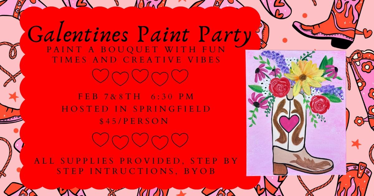 Galentines Paint Party 