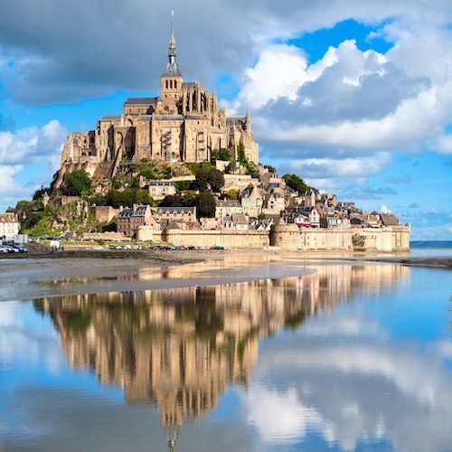 Mont Saint-Michel : billet d'entr\u00e9e et visite guid\u00e9e d'une journ\u00e9e au d\u00e9part de Paris