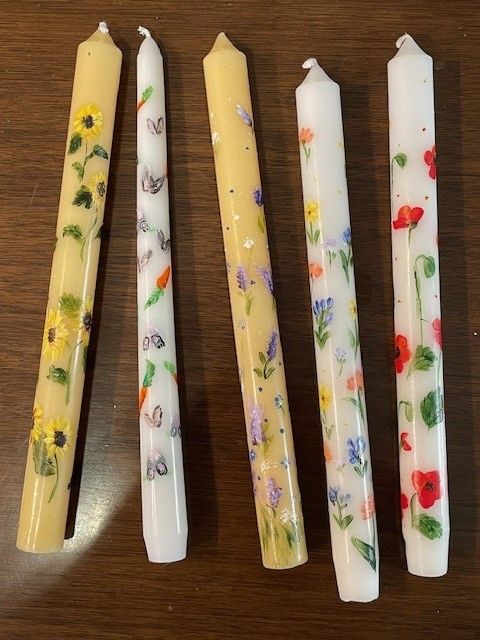 Easter Candle Painting Workshop