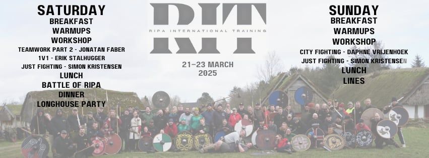 RIPA International Training Weekend 2025