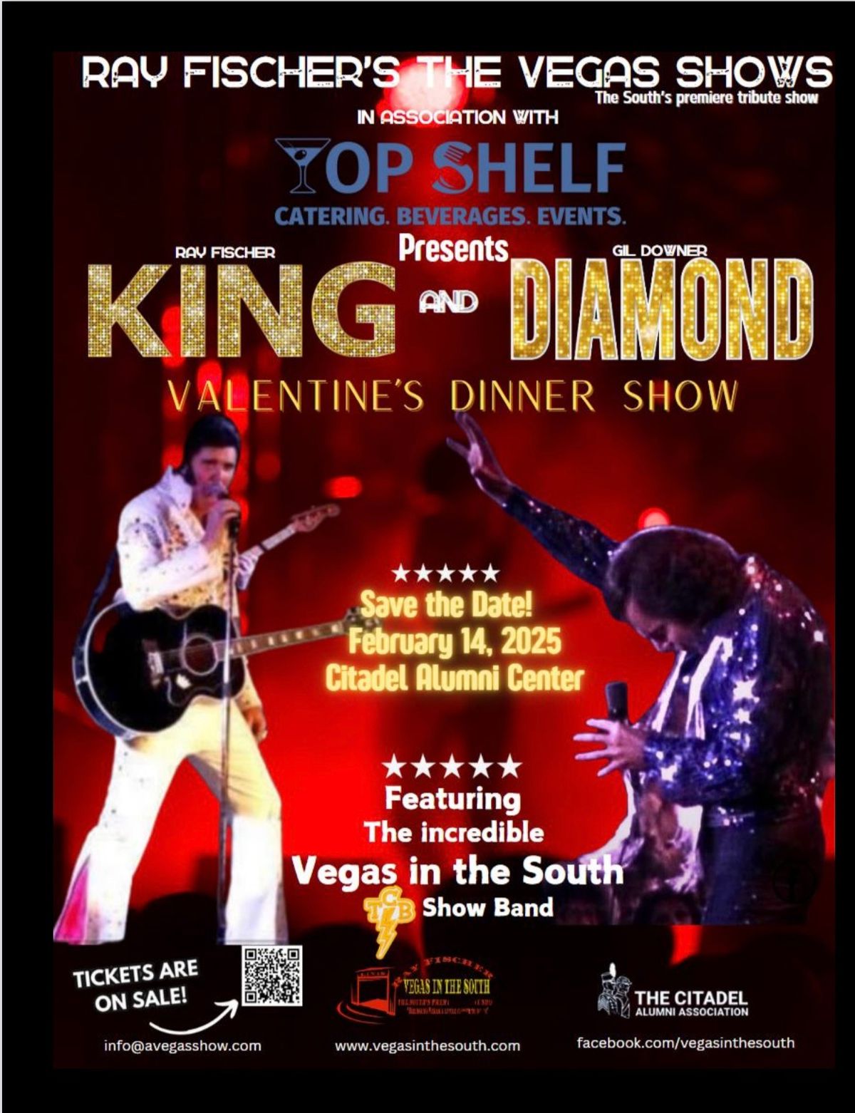 KING AND DIAMOND - A Valentine's Dinner Show!