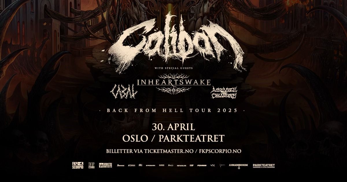 Caliban | Parkteatret | Pres. av FKP Scorpio Norge