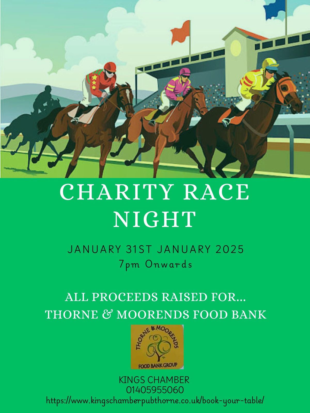 \ud83d\udc0e CHARITY RACE NIGHT \ud83d\udc0e