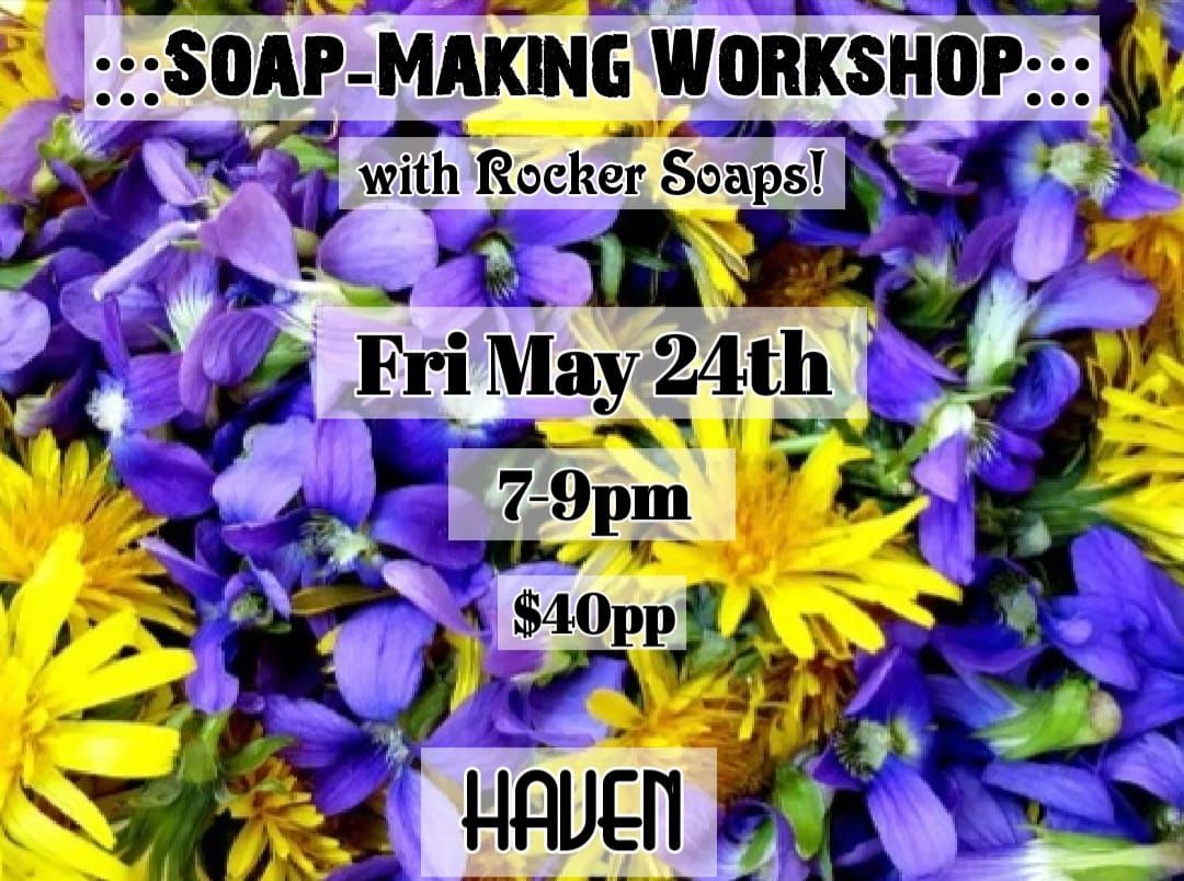 Learn to Make Soap - Soap Making Workshop Featuring Pure Essential Oils and Spring Herbs