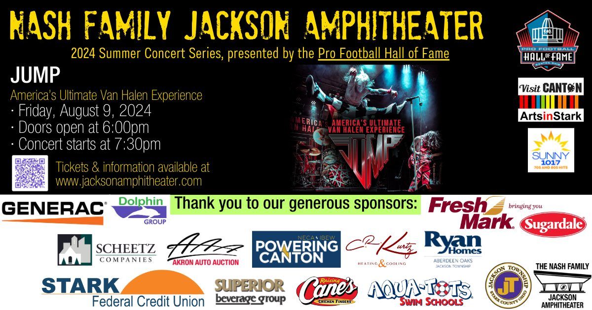 Friday 8\/9\/24 - JUMP - A Tribute to the Music of Van Halen