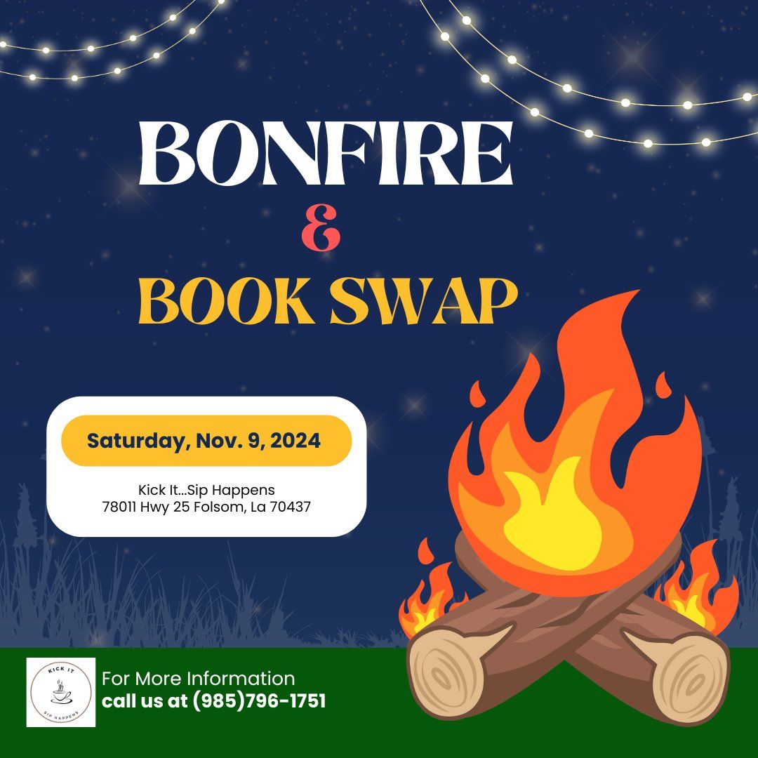 Bonfire & Book Swap