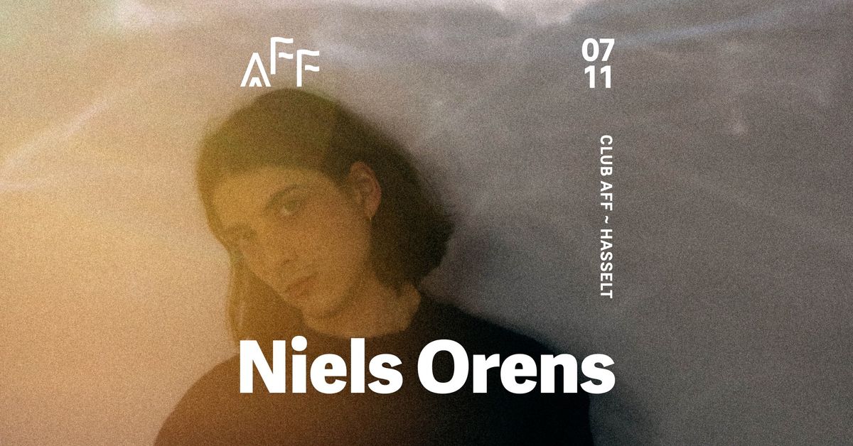 Niels Orens ~ 07.11 ~ Club AFF  