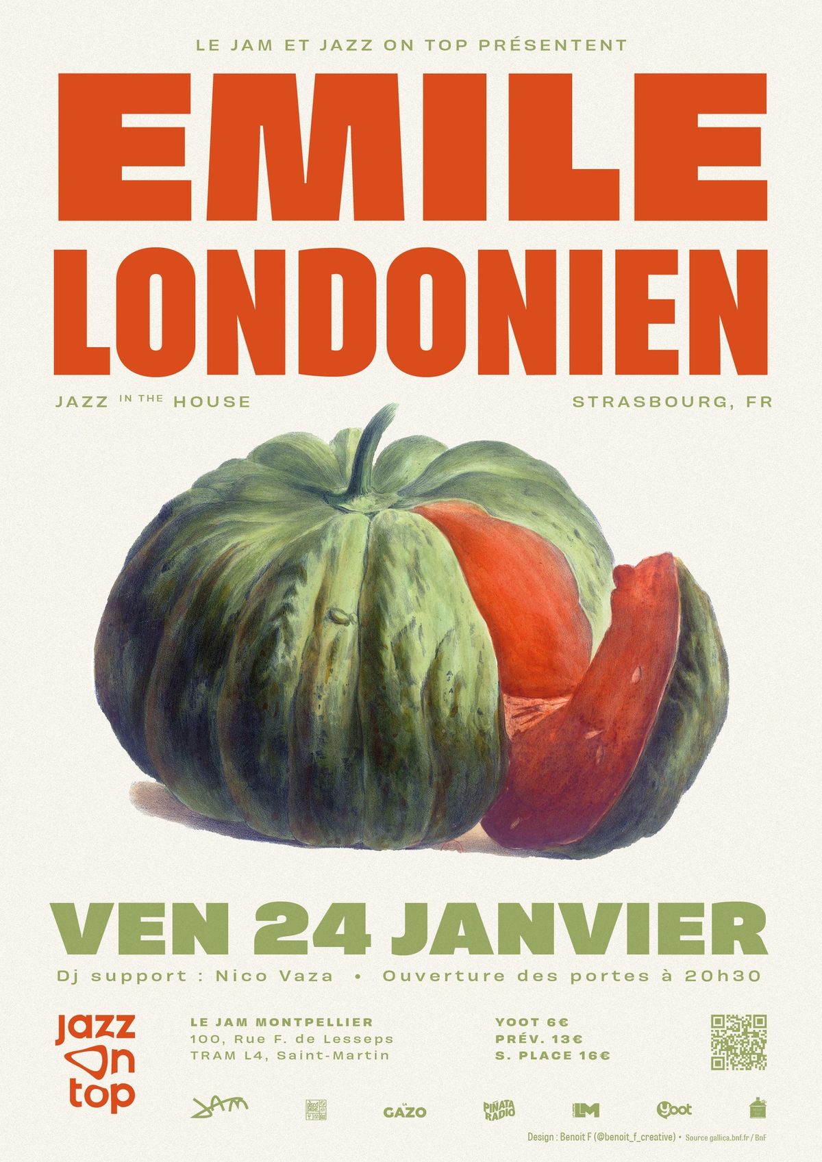 JazzOnTop #11 X Jam : EMILE LONDONIEN (House Jazz) \ud83d\udca5 